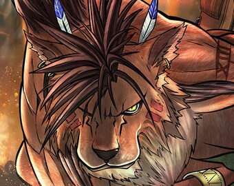 Barret & Red XIII