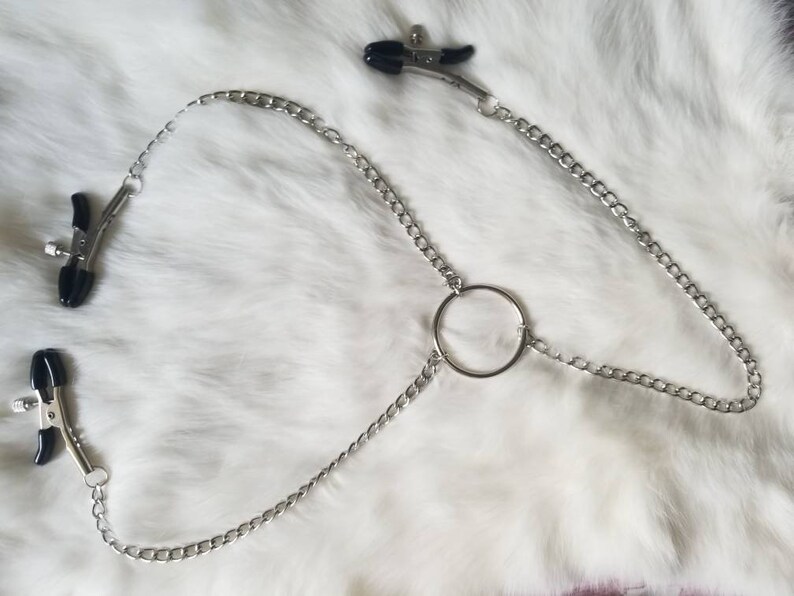 Custom Nipple Clamps, Triple Clit Clamp Pussy Nipple Clamp, Nipple
