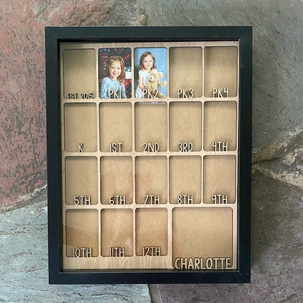 K 12 Picture Frame Etsy