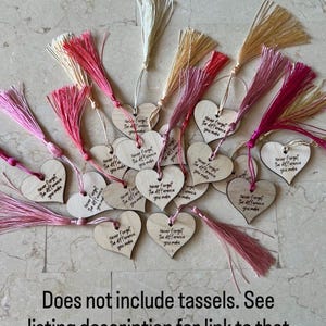 Goodie Bag Appreciation Tokens - Great Addition to Swag Bags for Teachers, Staff, Volunteers, Nurses, Difference Makers (No Tassels)