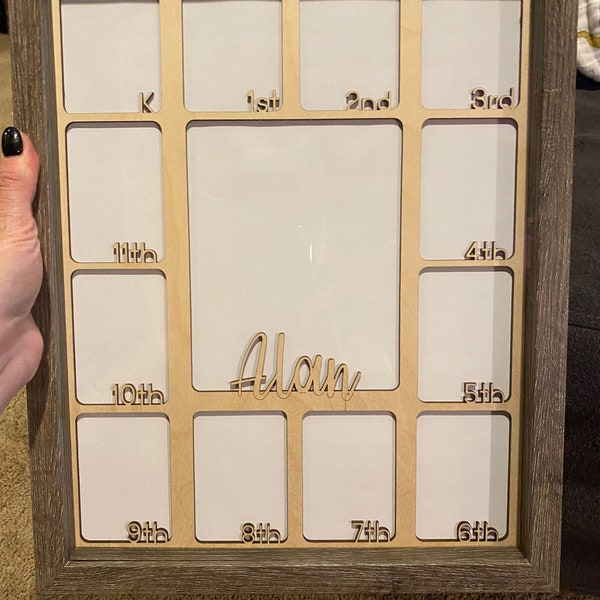 K Through 12 Picture Frame Etsy UK