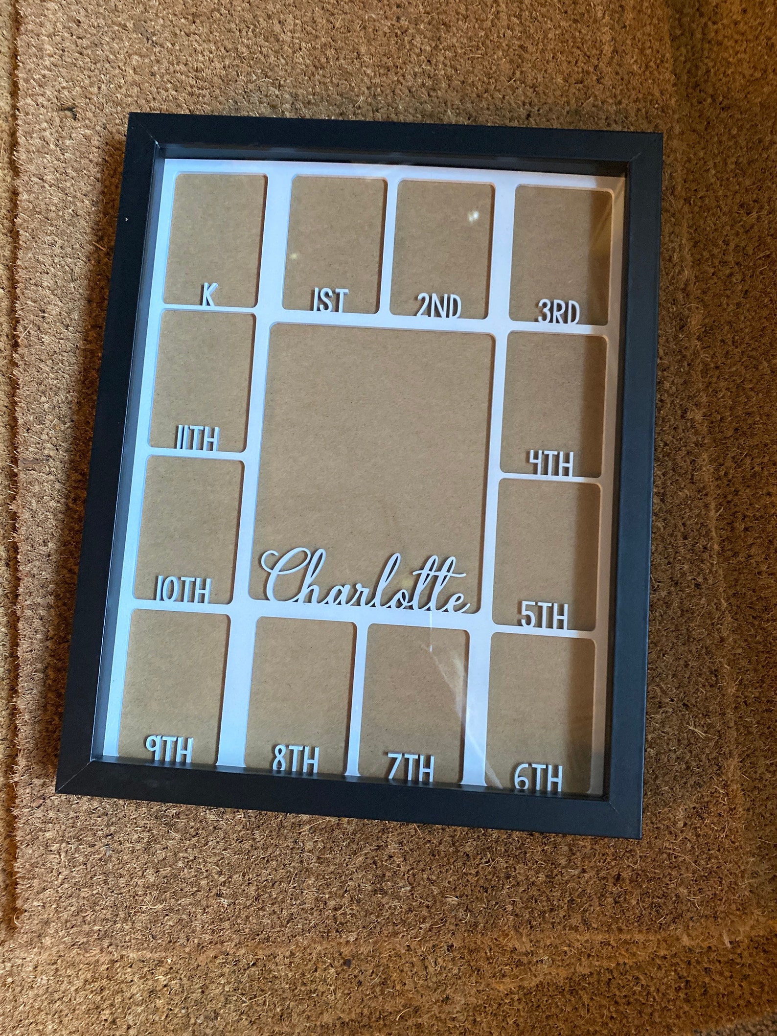 Custom K12 Photo Frame for Children K Through Graduation Etsy