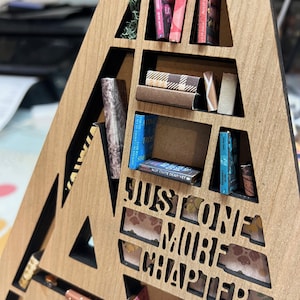 Miniature Bookshelf Customizations ONLY - 5 Custom Book Covers and 5 Icons image 19