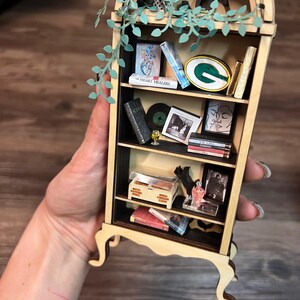 Miniature Bookshelf Customizations ONLY - 5 Custom Book Covers and 5 Icons image 17