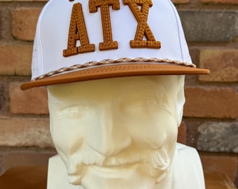 ATX 3D Puff Embroidered Rope Hat, Austin, Texas