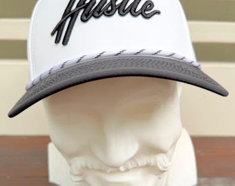 Hustle 3D Puff Embroidered Rope Hat