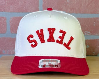 Texas 3D Puff Embroidered Hat