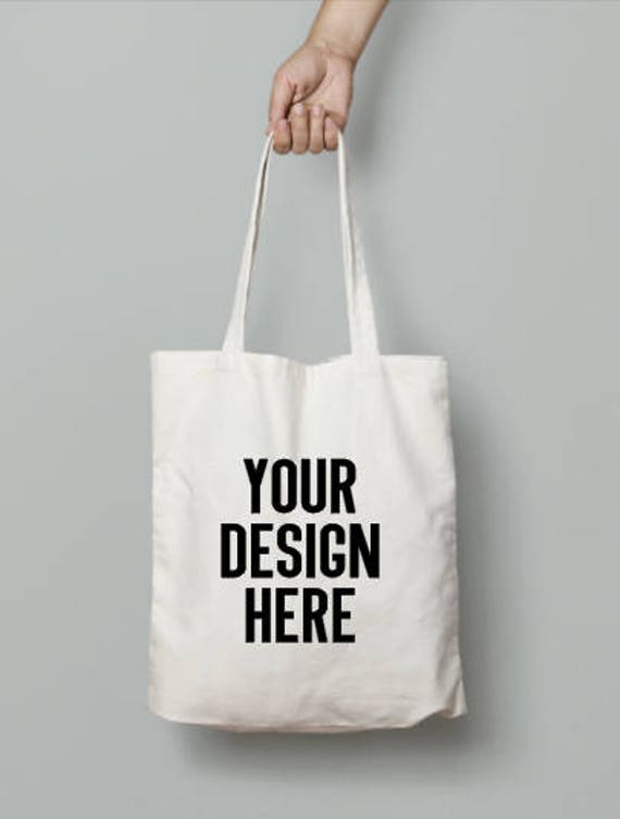 Blank canvas bags for you to design your own