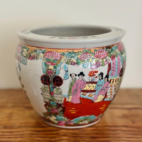 Chinese Ceramic Plant Pots Etsy