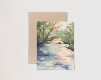 Driftless Adventures Collection - Driftless Wisconsin - Greeting Cards - Single - Boxed Card Set - Set of 6 - Hand Painted Watercolor - A2