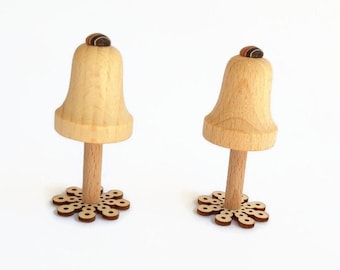 Wooden lamp for dollhouse  1 pc Miniature decor in dollhouse 1/12  Dollhouse accessory Floor lamp miniature