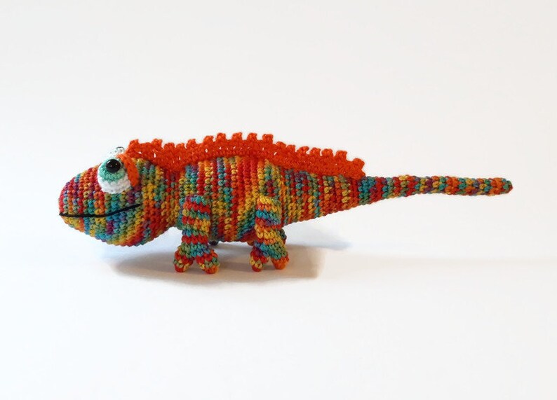 À Main Animale - Jouet En Peluche De Caméléon, Dites À Sweet Hand Doll