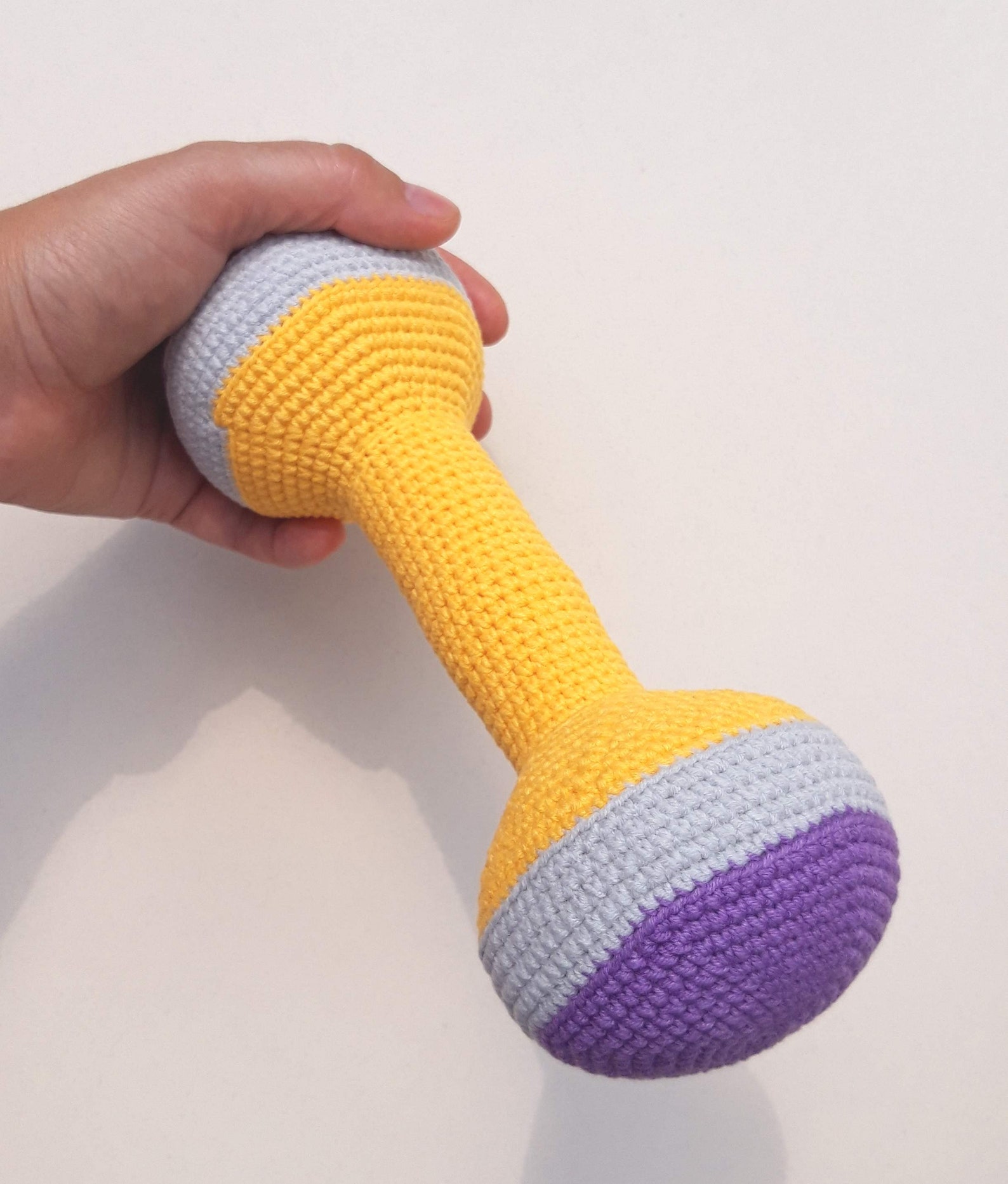 Baby Shower Gift Boy Toy Dumbbell Toddler Toys Nursery Decor Etsy