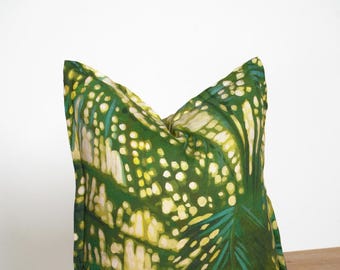 Almohada de lino Fronds