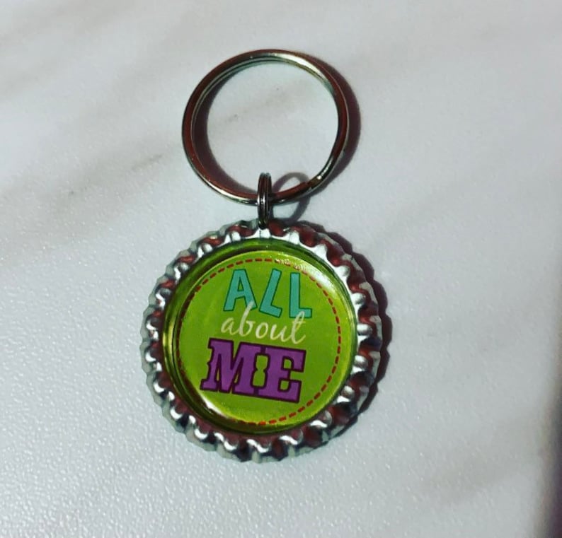Cute Bottle Cap Keychains Bottle Cap Keychain Keychains Etsy UK