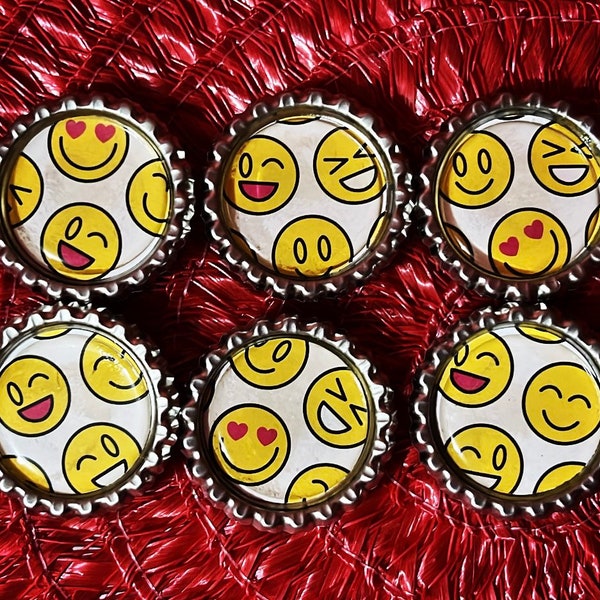 Bottle Cap Emoji Etsy