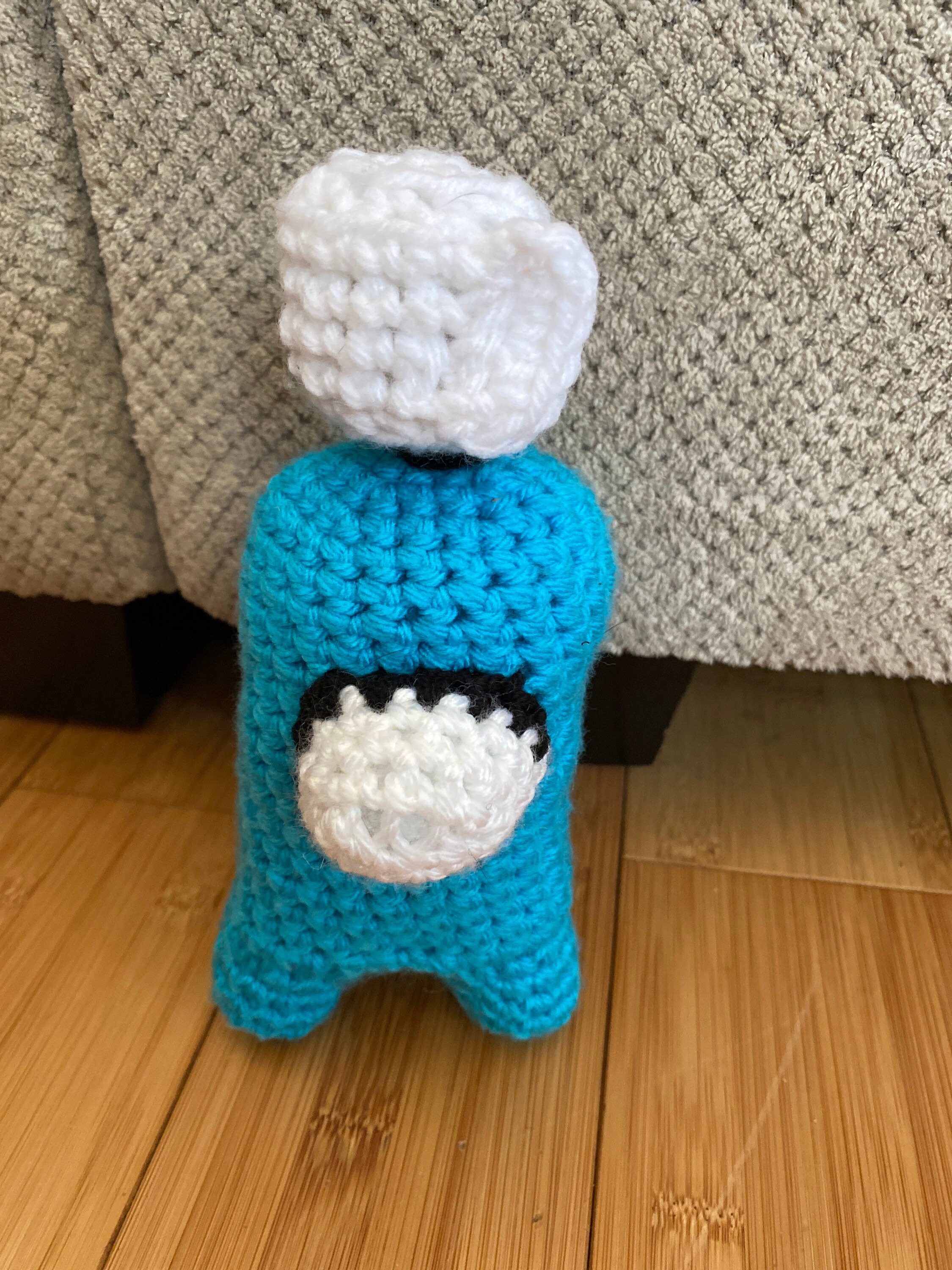 Crocheted Toilet paper hat Among Us Etsy