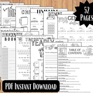 Book Journal - Digital Download