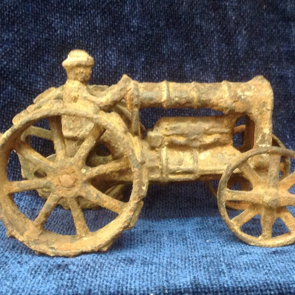 Fordson Cast Iron Tractor and Driver made by Arcade USA