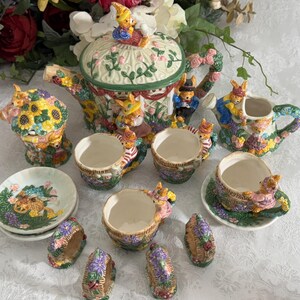 Mercuries Easter Tea Set 1998 - Etsy