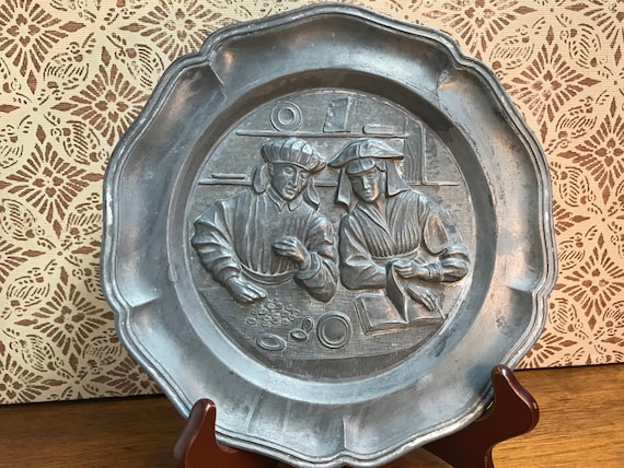 東京ディズニーランド 20周年記念 Pewter Plate 東京ディズニーランド
