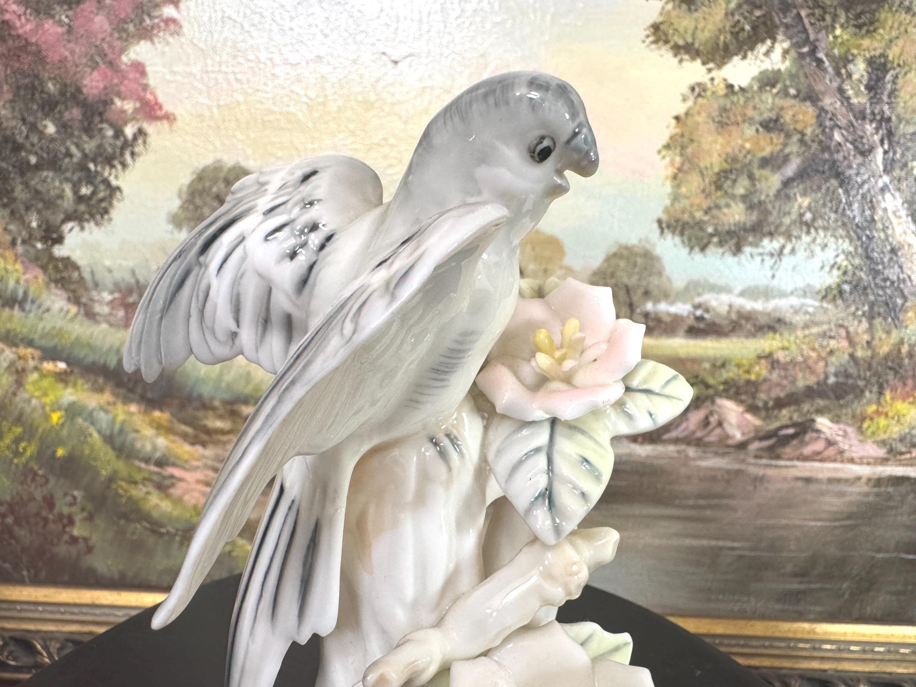 Parakeet Figurine Japan - Etsy