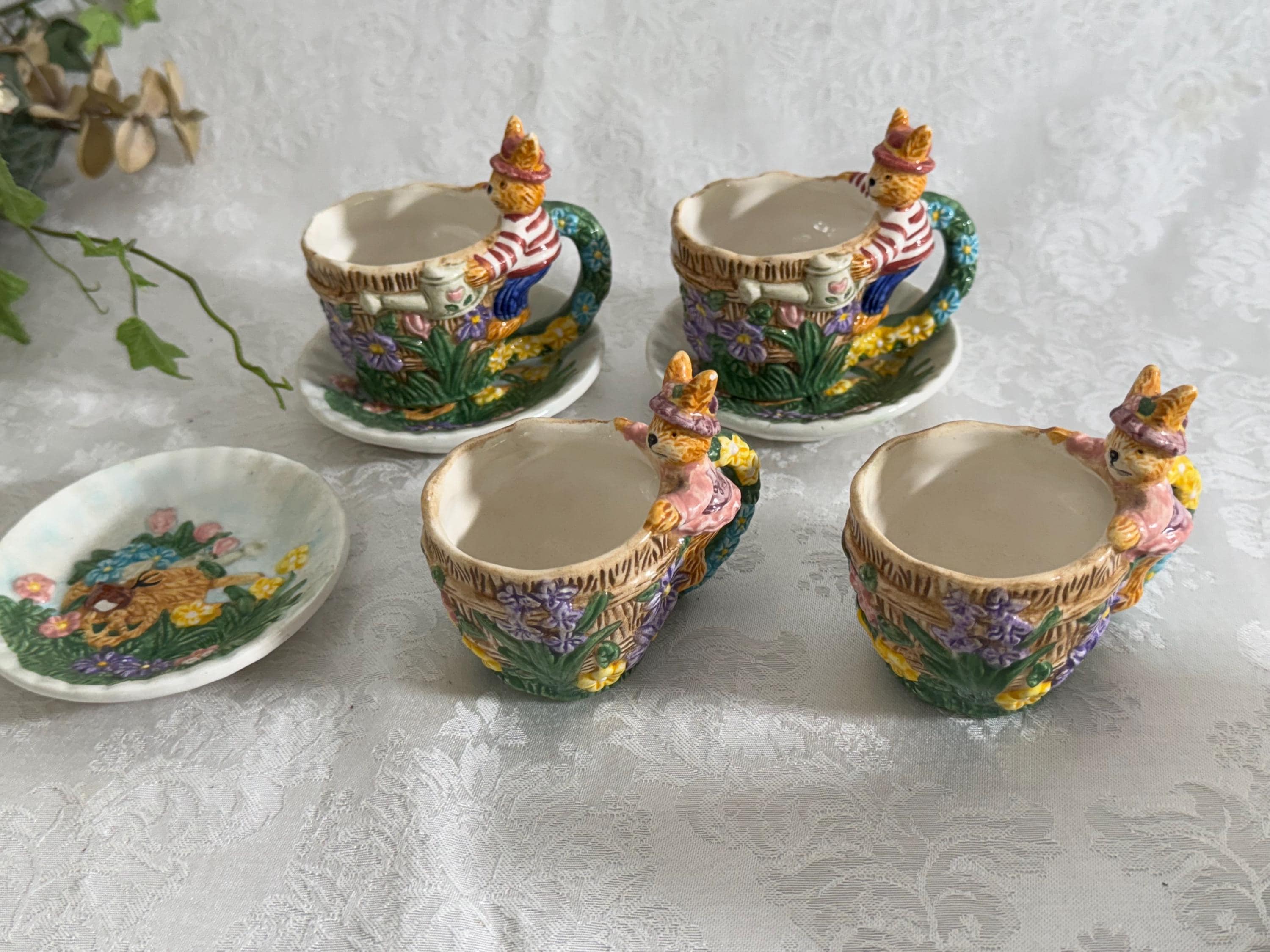 Mercuries Easter Tea Set 1998 - Etsy