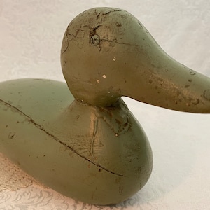 Antique Carved Wood Duck Decoy