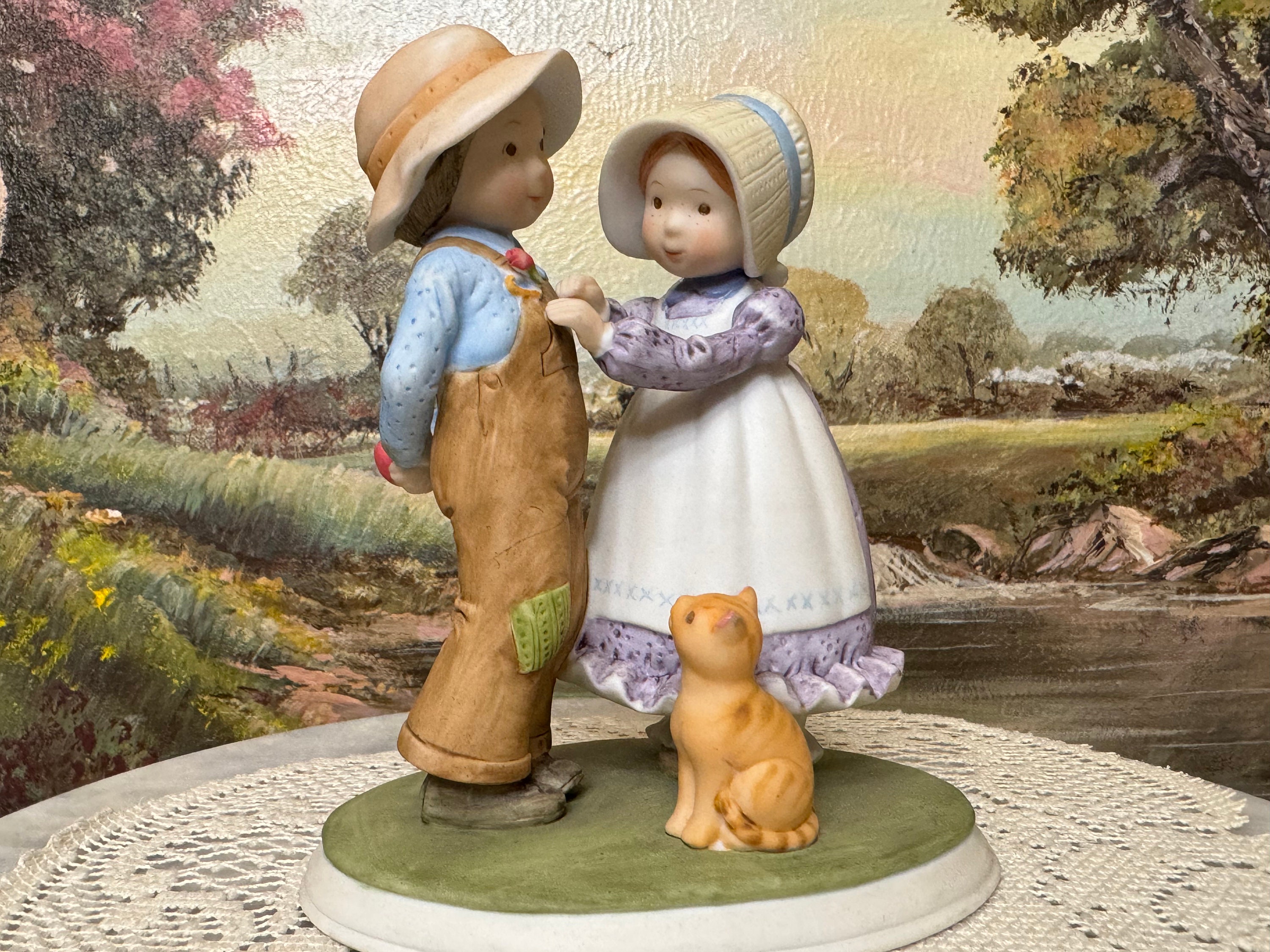 Holly Hobbie Figurine - Etsy
