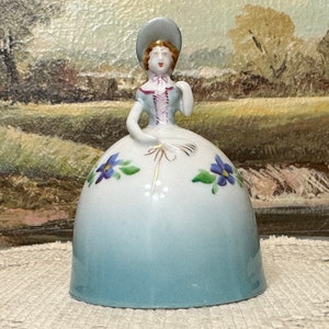 Vintage Small Southern Belle Porcelain Bell