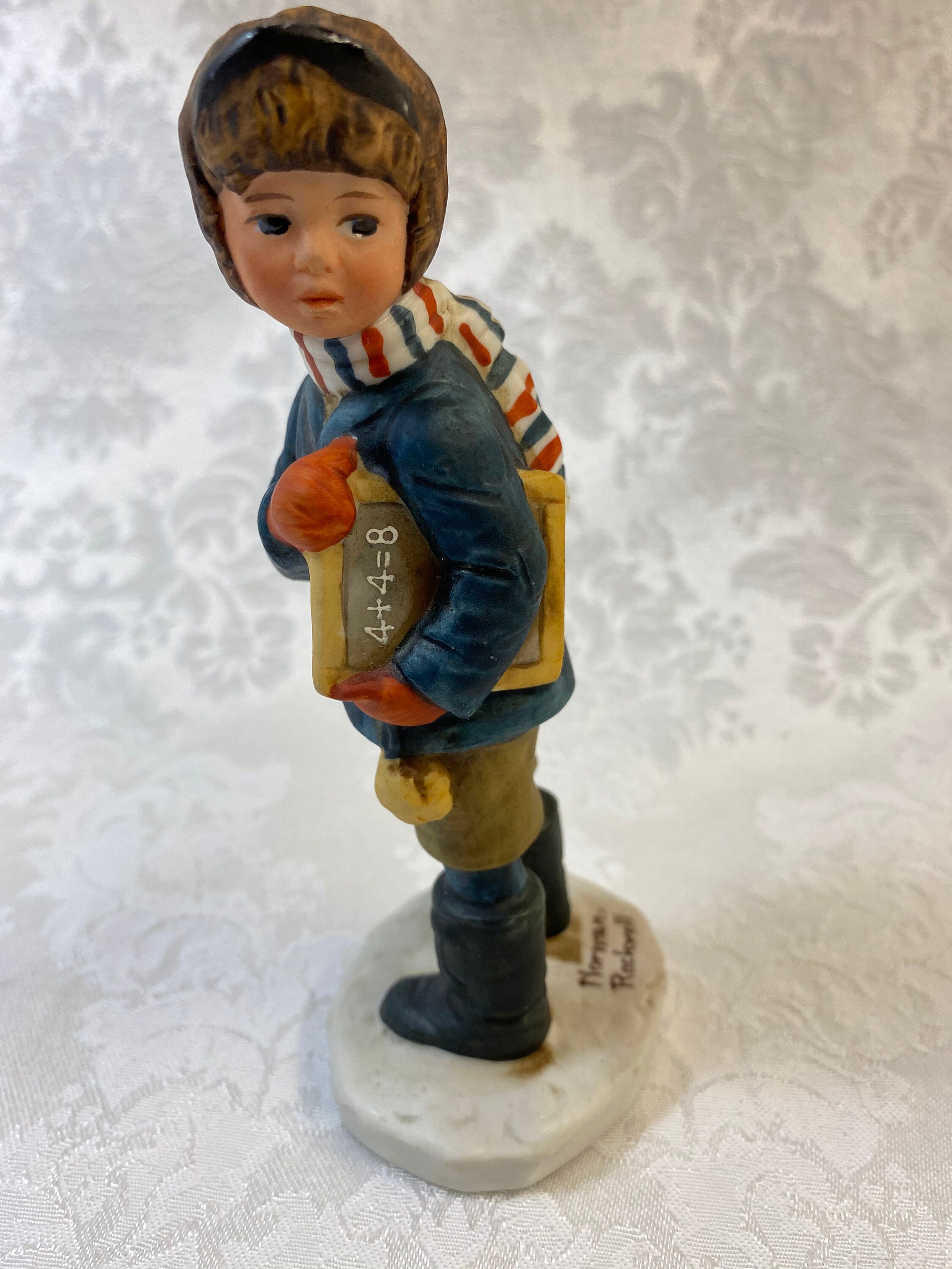 School Boy Porcelain Figurine by Dave Grossman 1973 From a - Etsy
