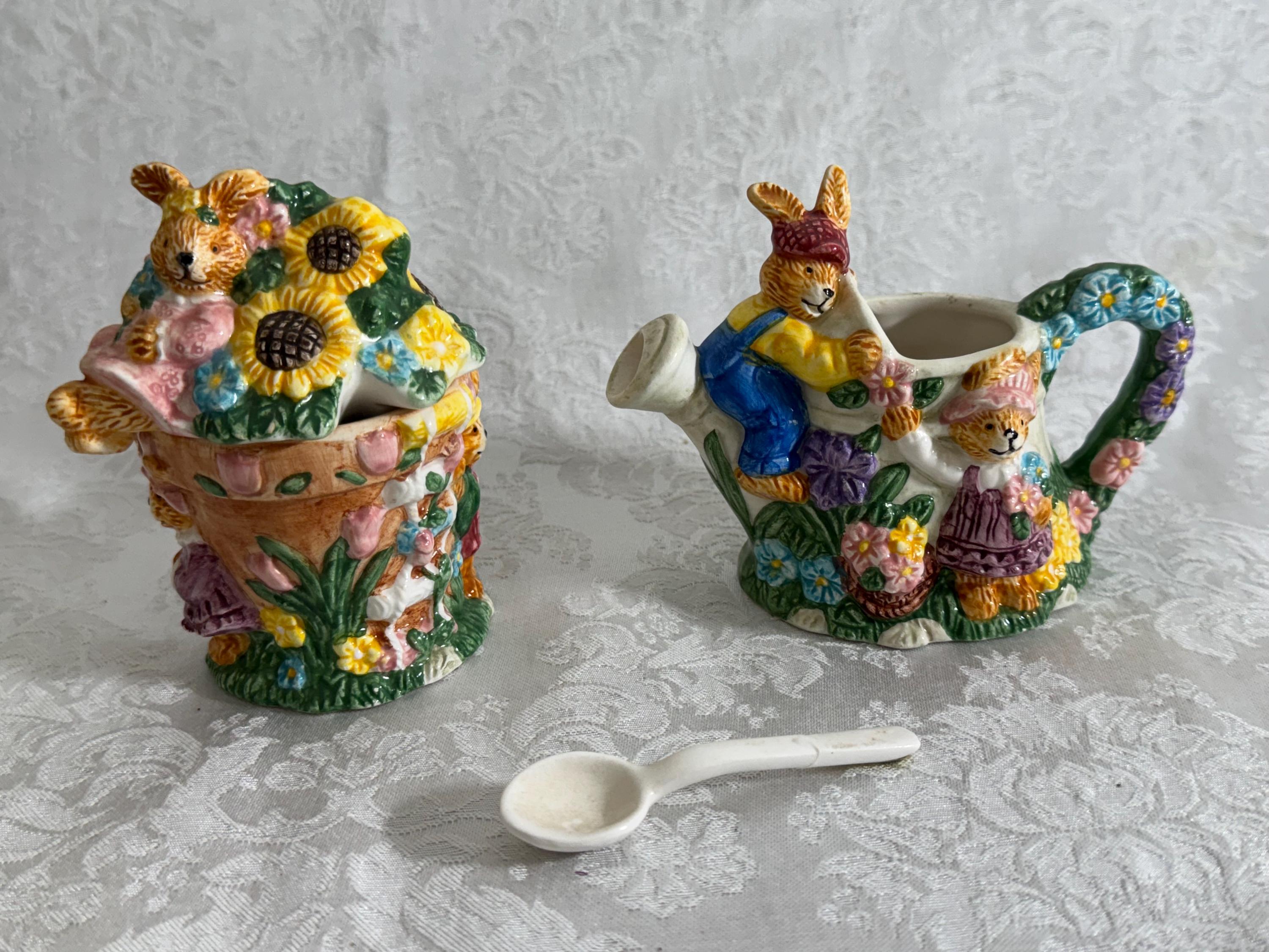 Mercuries Easter Tea Set 1998 - Etsy