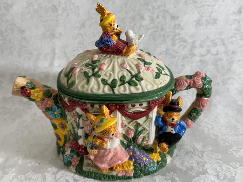 Mercuries Easter Tea Set 1998 - Etsy