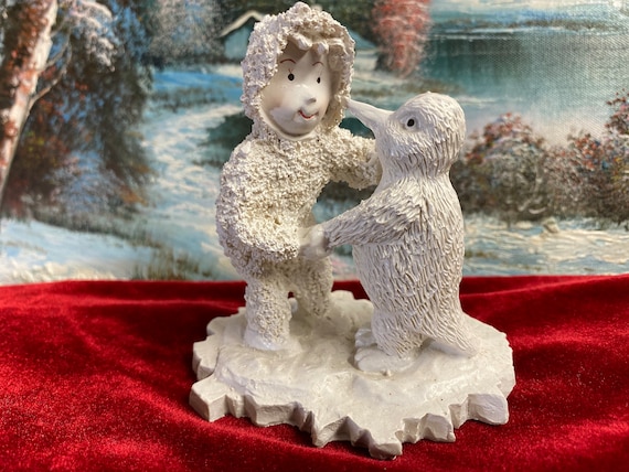 美品　babies スノーベイビーズ　 MINITURES Collection of 6 Snow Buddies / Snow Babies by Avery Creations 1994