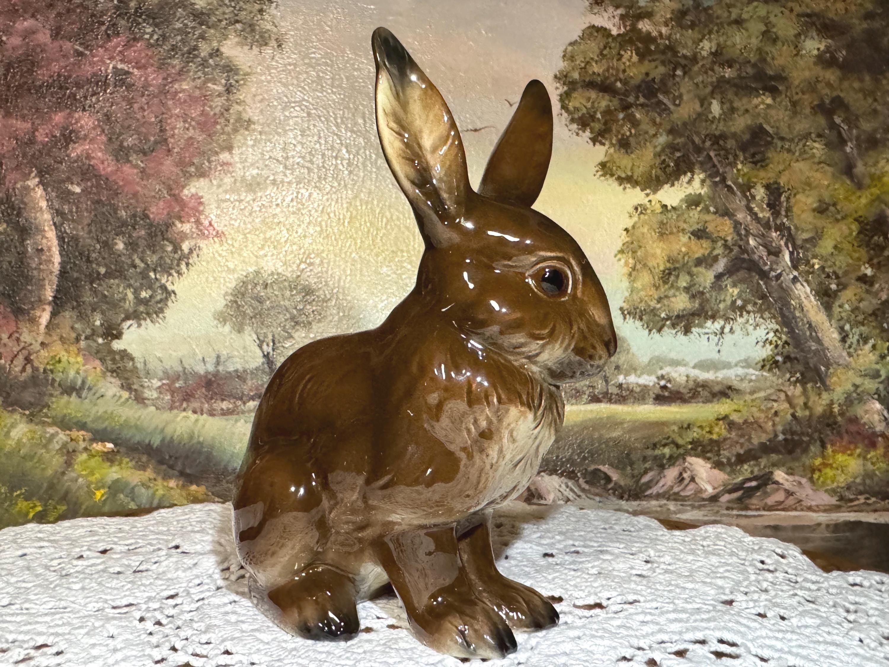 Vintage Rabbit Figurines - Etsy