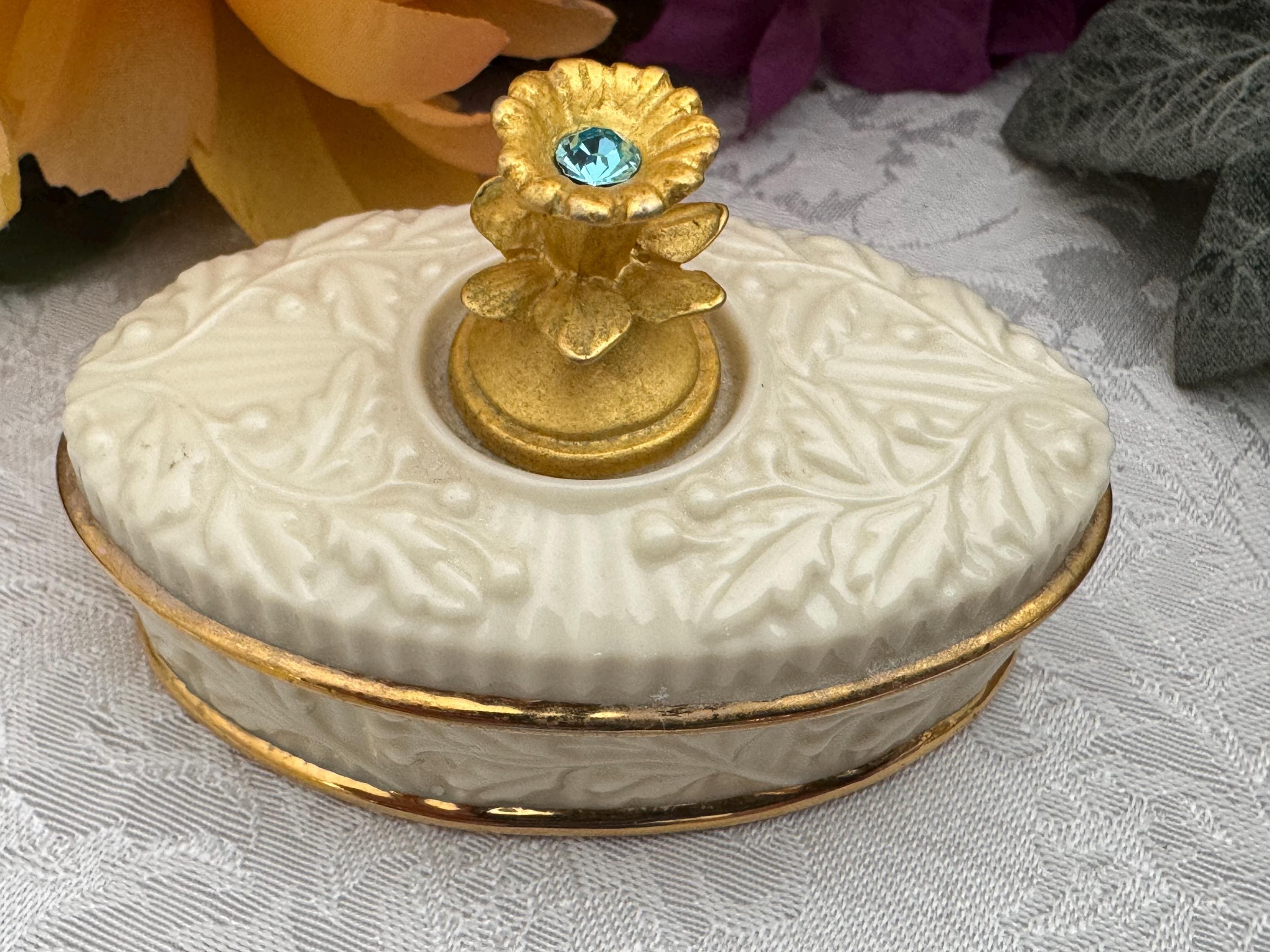 Lenox Trinket Treasure Box - Etsy