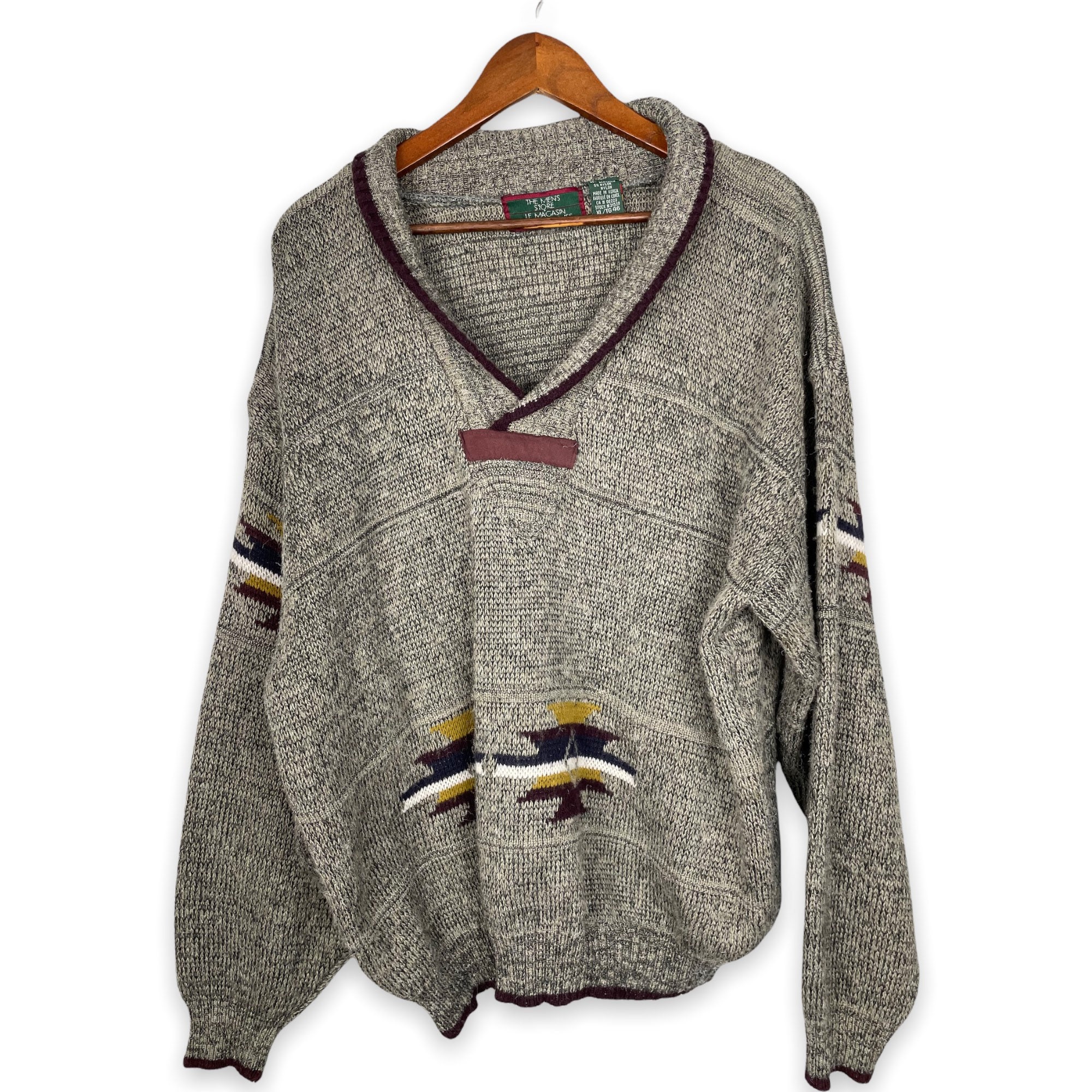 Dad Sweater Oversized Sweater Vintage 