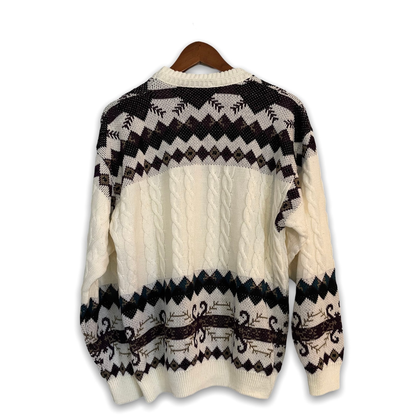 Dad Sweater Oversized Sweater Vintage Sweater Aesthetic Etsy Canada