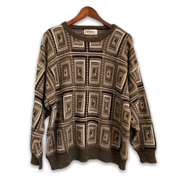 Dad Sweater | Oversized Sweater | Vintage Sweater