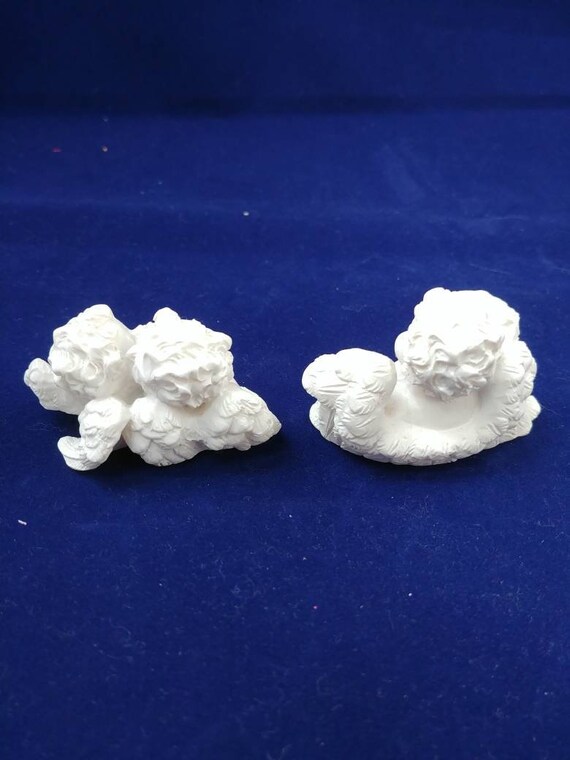 ドイツ製の白い天使像2体セット - Etsy 日本