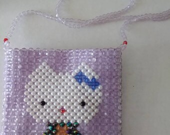 Borsa a tracolla Kitty Beaded