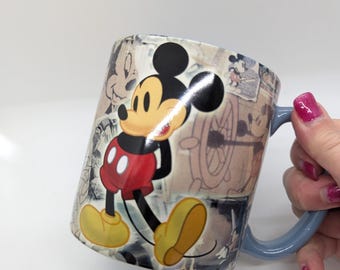 Grote koffiemok Mickey Mouse door de jaren heen - Disneyland