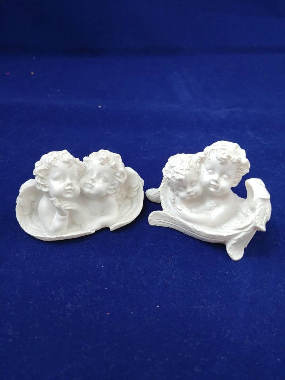 ドイツ製の白い天使像2体セット - Etsy 日本