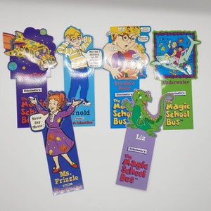 Segnalibro scuolabus fustellato vintage anni '90 - Scegli opzione