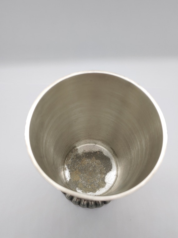 Vintage SKS ZINN German Pewter Glass With Hunt Scene - Etsy