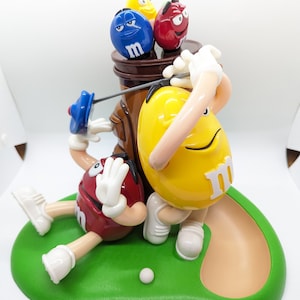Vintage M & M Mulligan&#39;s Candy Dispenser 1999 M and M Candy Collectible - Candy Machine