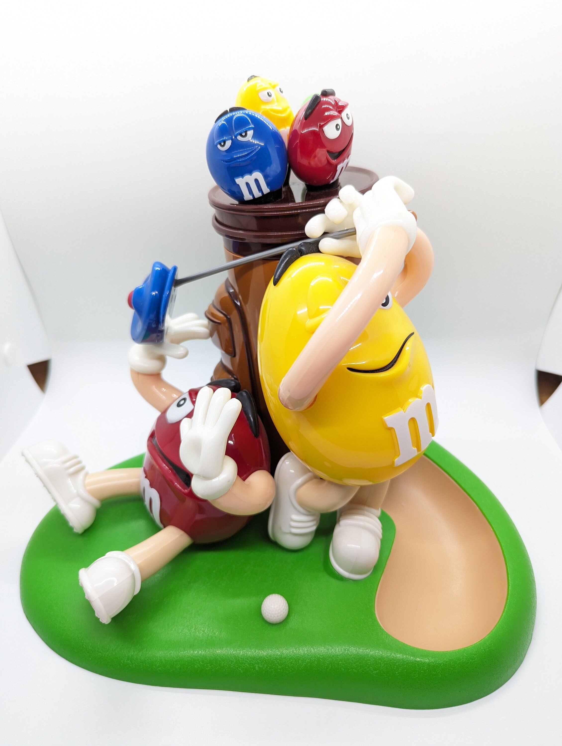 ☆m&m's ビンテージ ミスグリーン キャンディディスペンサー 1999年☆ ☆m&m's ビンテージ ミスグリーン キャンディディスペンサー