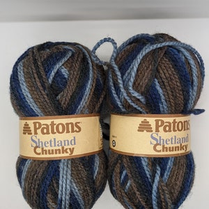 Patons Shetland Chunky Yarn - Clearance Shades*