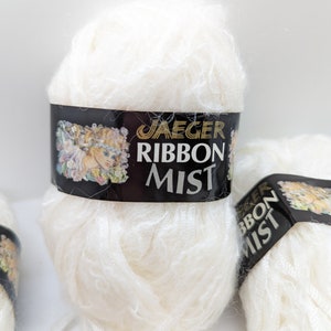 Jaeger Ribbon Mist with Mohair - Warm White