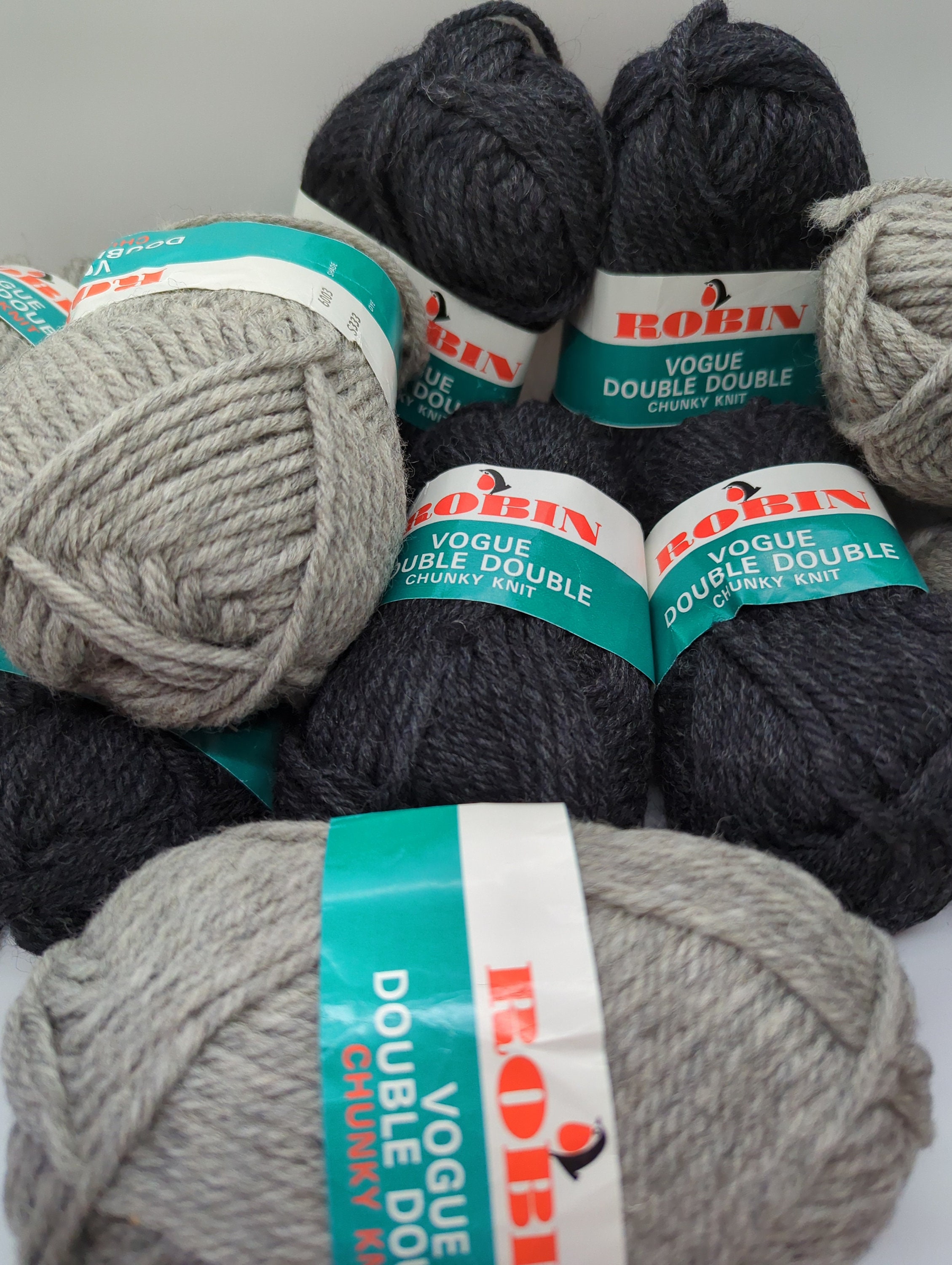 Double chunky wool sale